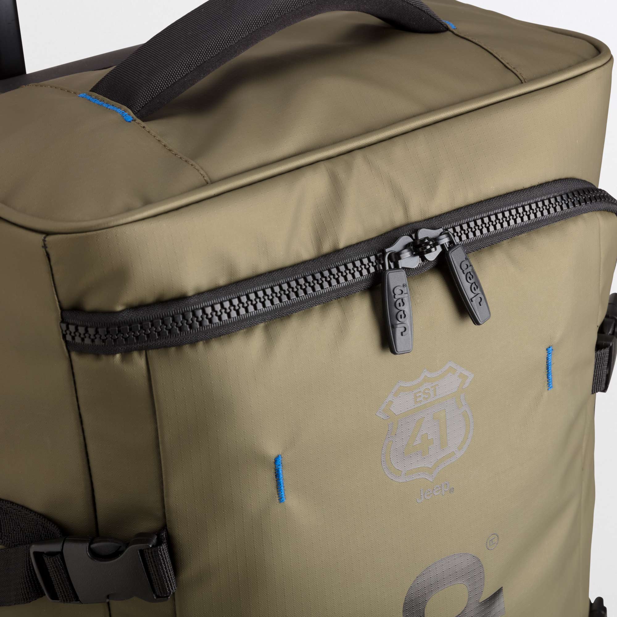 Trolley bag - Midtown jeep luggage Military Green