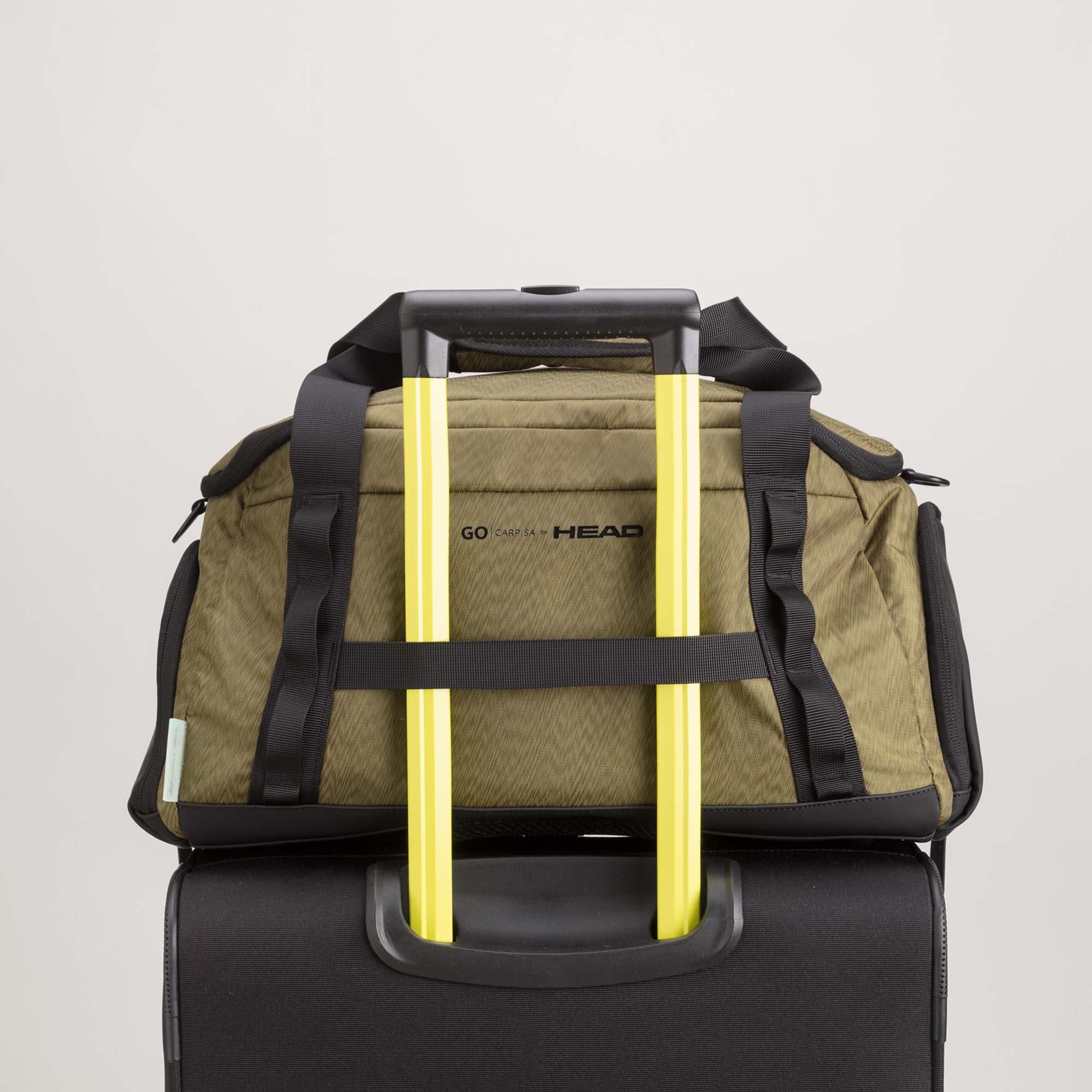 Borsone Uomo - Head-just go Verde Militare