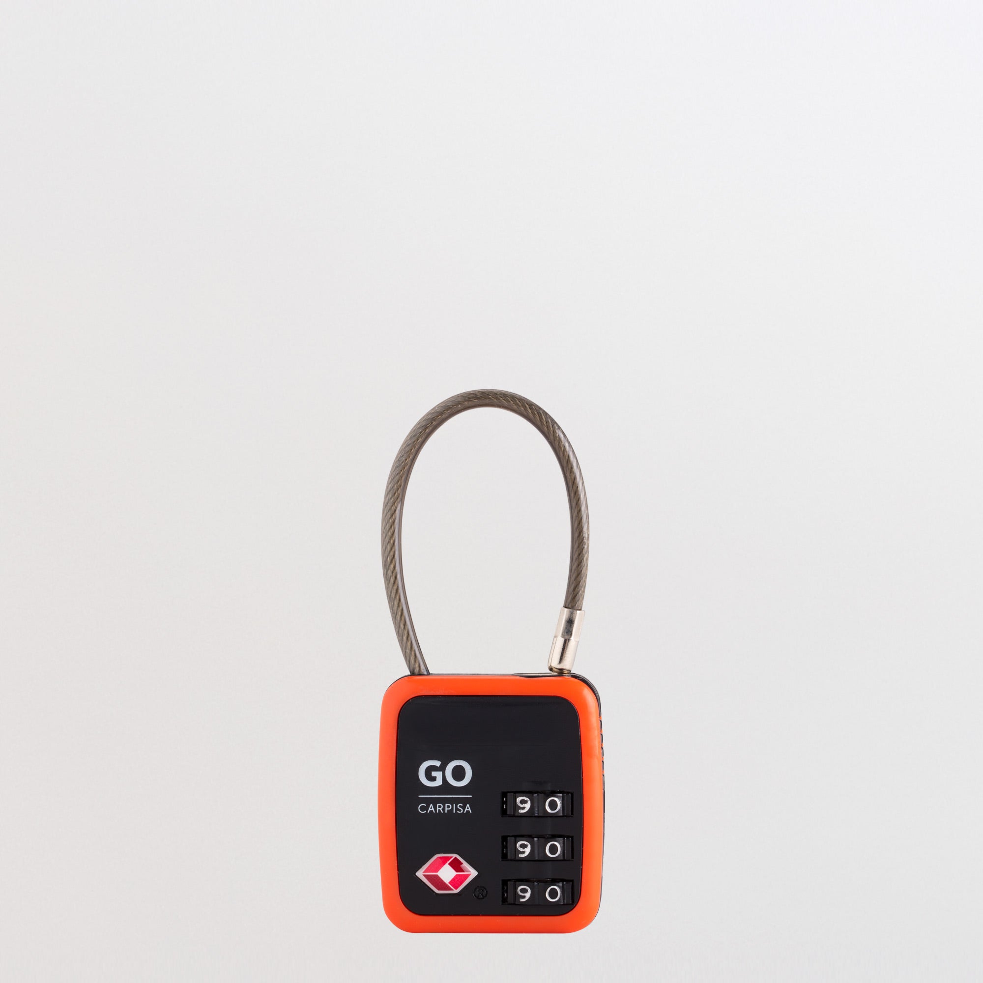 Vorhängeschloss - Vorhängeschlösser -Tag Fluo-Koralle