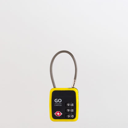 Vorhängeschloss - Vorhängeschlösser -Tag Fluo-Gelb