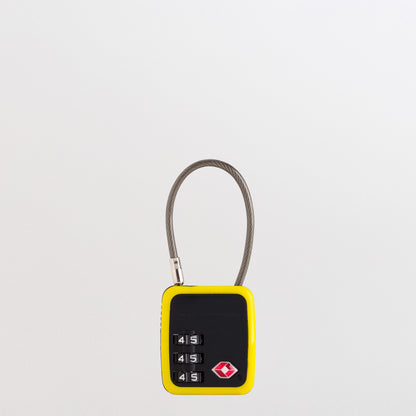 Vorhängeschloss - Vorhängeschlösser -Tag Fluo-Gelb