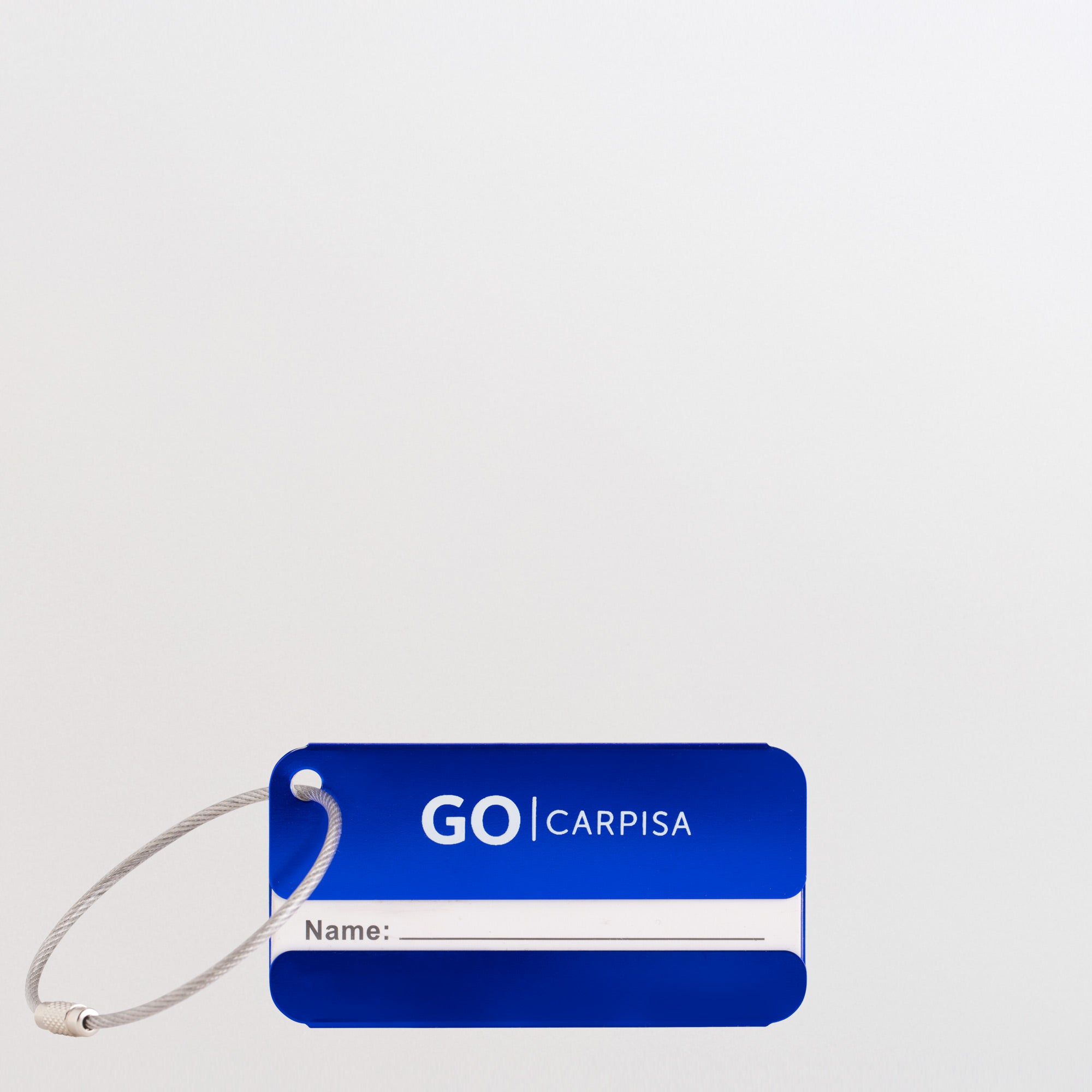 Adressetiketten - Vorhängeschlösser - Anhänger Elektrisches Blau