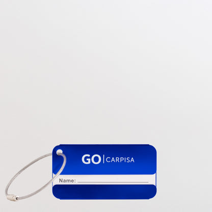 Adressetiketten - Vorhängeschlösser - Anhänger Elektrisches Blau