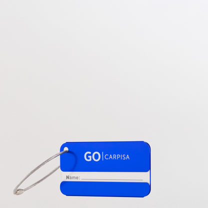 Adressetiketten - Vorhängeschlösser - Anhänger Elektrisches Blau