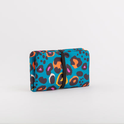 Porta tabacco - Paola wallet v1 Petrolio/Multicolore