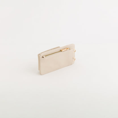 Women's cell phone case - Loto v2 wallet Cream