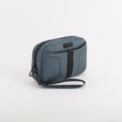 Herrenhandtasche - Urban move go Graublau