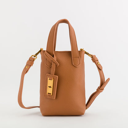 Handyhülle für Damen - Schwan Leder