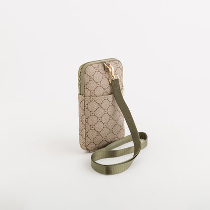 Portacellulare Donna - Fiorenza wallet Tortora/Bamboo