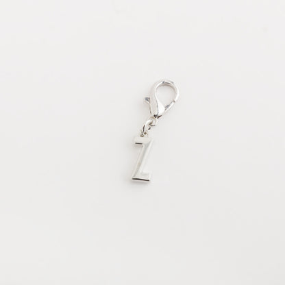 Damen-Charms - Buchstaben-Charms Silber