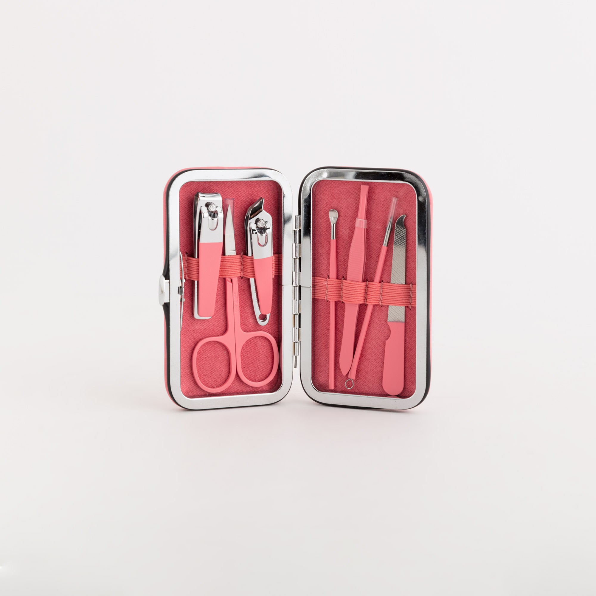 Maniküre-Set für Damen - Jasmin-Maniküre-Set Pfirsichrosa