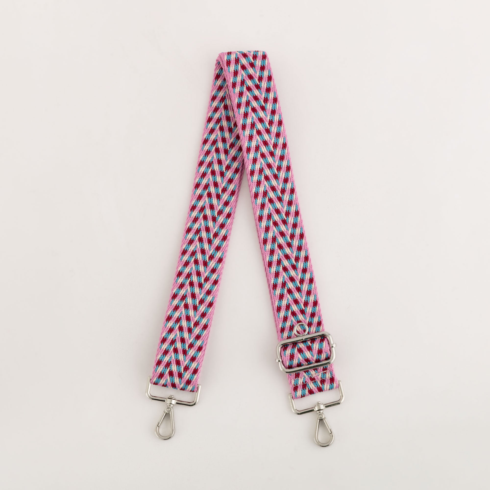 Tracolla Donna - Cosmea Rosa Caramella Multicolore