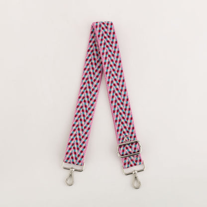 Tracolla Donna - Cosmea Rosa Caramella Multicolore