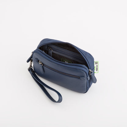 Borsello A Mano Uomo - Trade pro Blu Marino