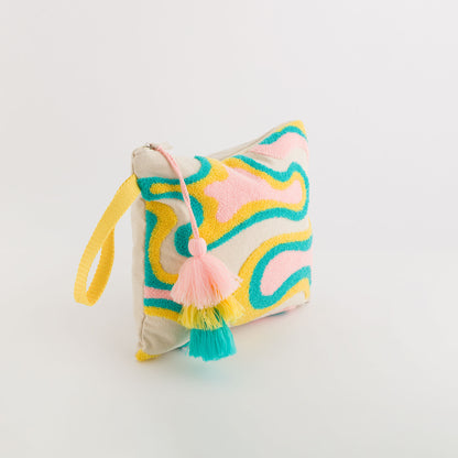 Pochette - Serifo v2 Naturale/Limone multicolore