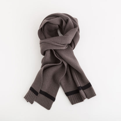 Men's Scarf - Textile 2025 Carbon