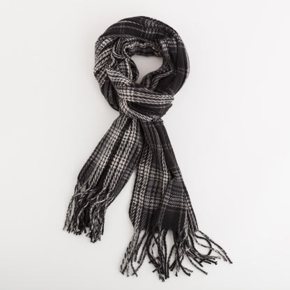 Men's Scarf - Textile 2025 Black/Multicolor
