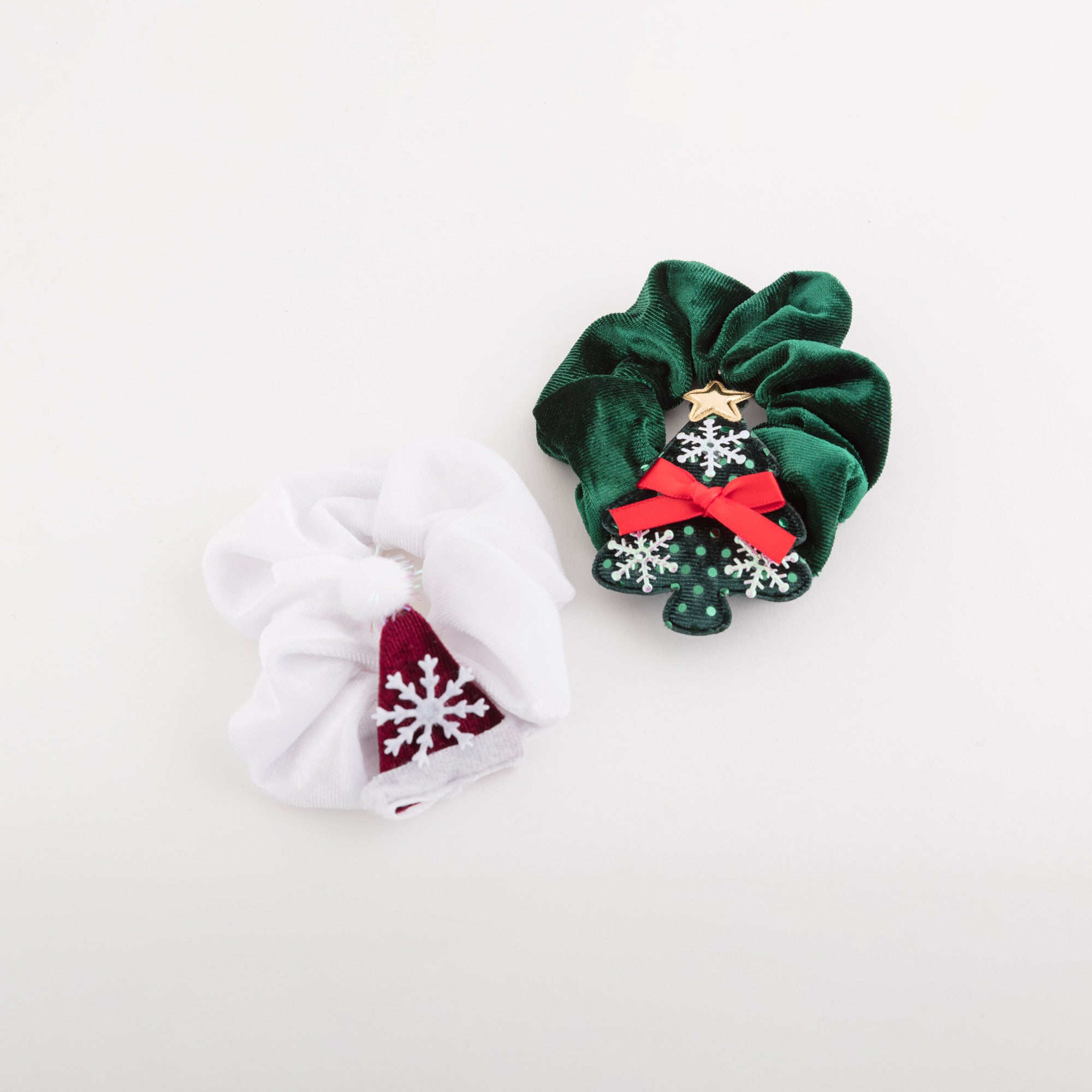 Set Elastico Per Capelli Donna - Jingle hair Bianco/Bosco