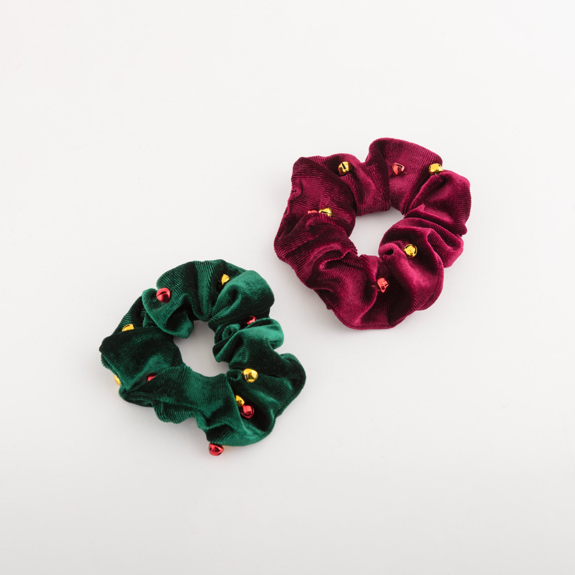 Set Elastico Per Capelli Donna - Jingle hair Ciliegia/Bosco