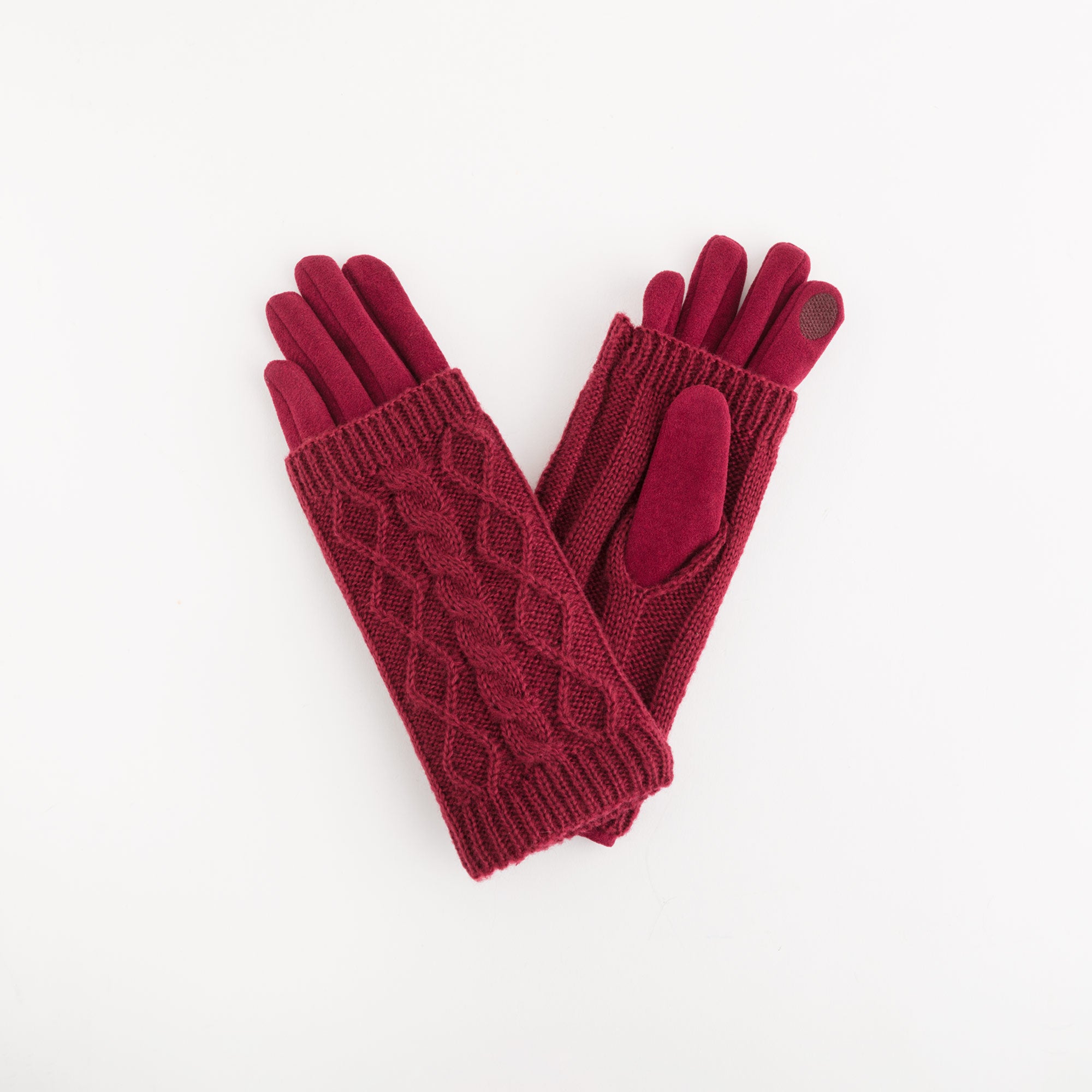 Guantes Touch para mujer - Luxemburgo Cereza