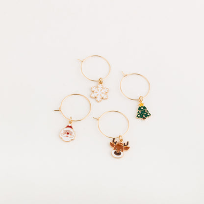 Set Segnabicchieri - Jingle cup marker Bosco/Multicolore