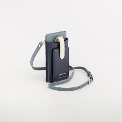 Portacellulare Donna - Fresia wallet v2 Blu Navy/Multicolore