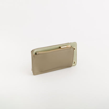 Portacellulare Donna - Fresia wallet v2 Verde Lichene/Multi