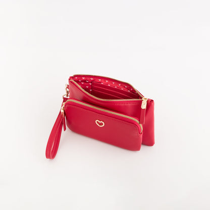 Bustina Donna - Dalia wallet v3 Rosso Rossetto