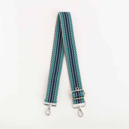 Bolso de hombro para mujer - Brunella Azul Marino/Multicolor
