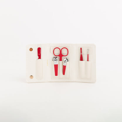 Women's Manicure Set - Lilia manicure set v Butter/Lipstick Red