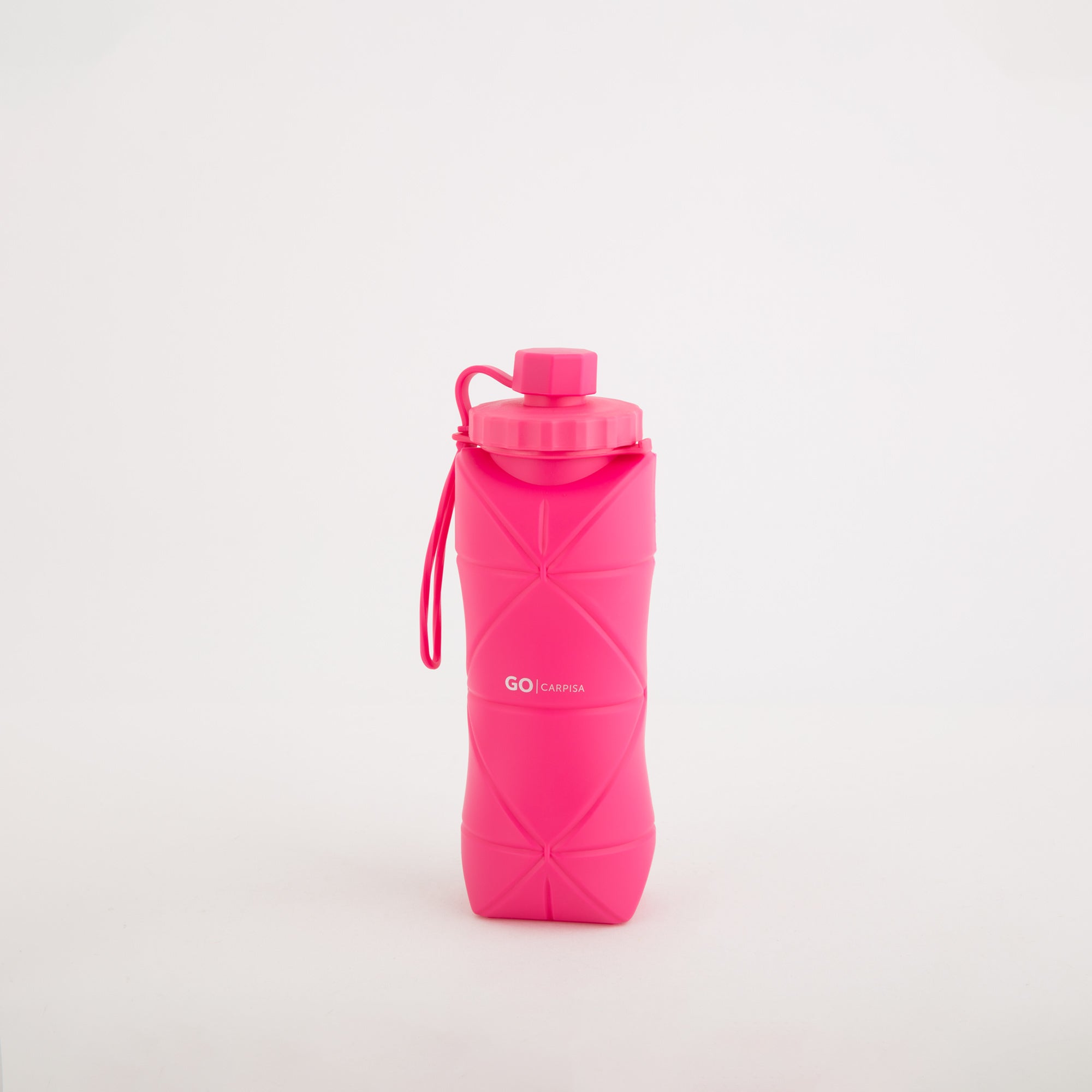 Flasche, zusammenklappbar Fuchsie