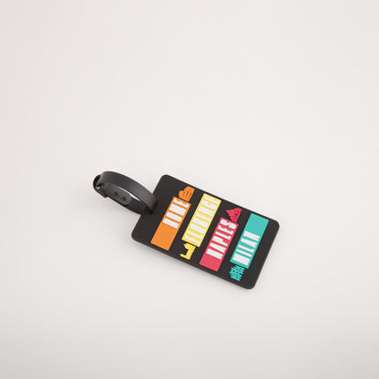 Tag - Villes Noir/Multicolore