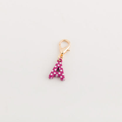 Women's Charm - Poa letters Fuchsia