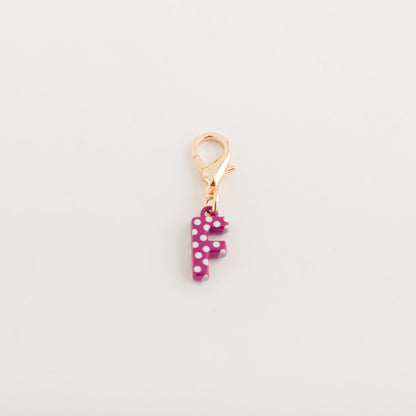 Women's Charm - Poa letters Fuchsia