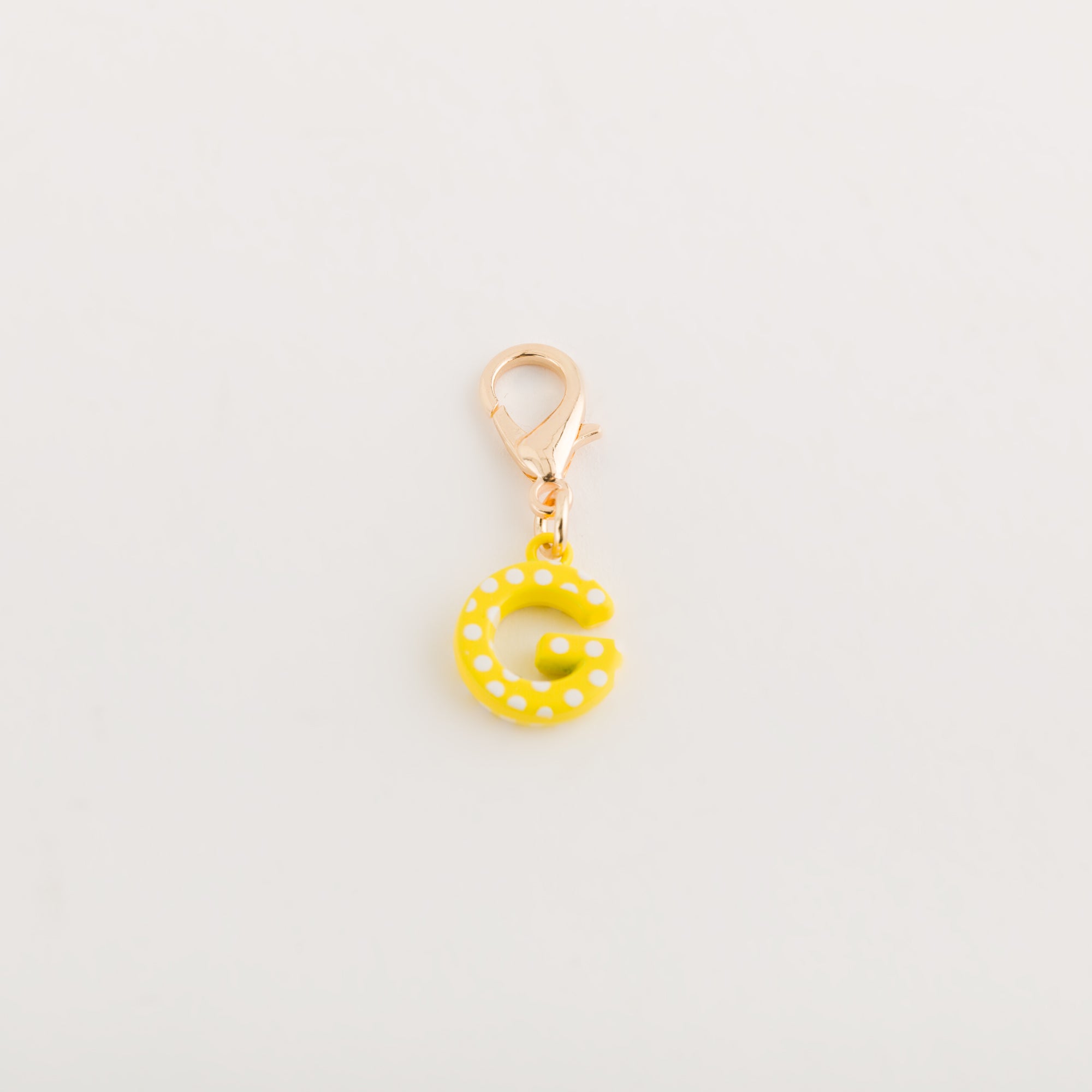 Women's Charm - Poa letters Lemon yellow