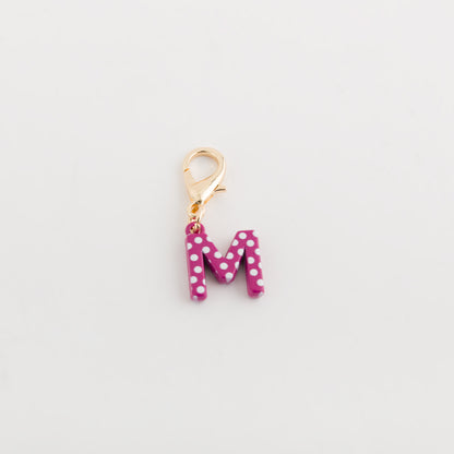Women's Charm - Poa letters Fuchsia