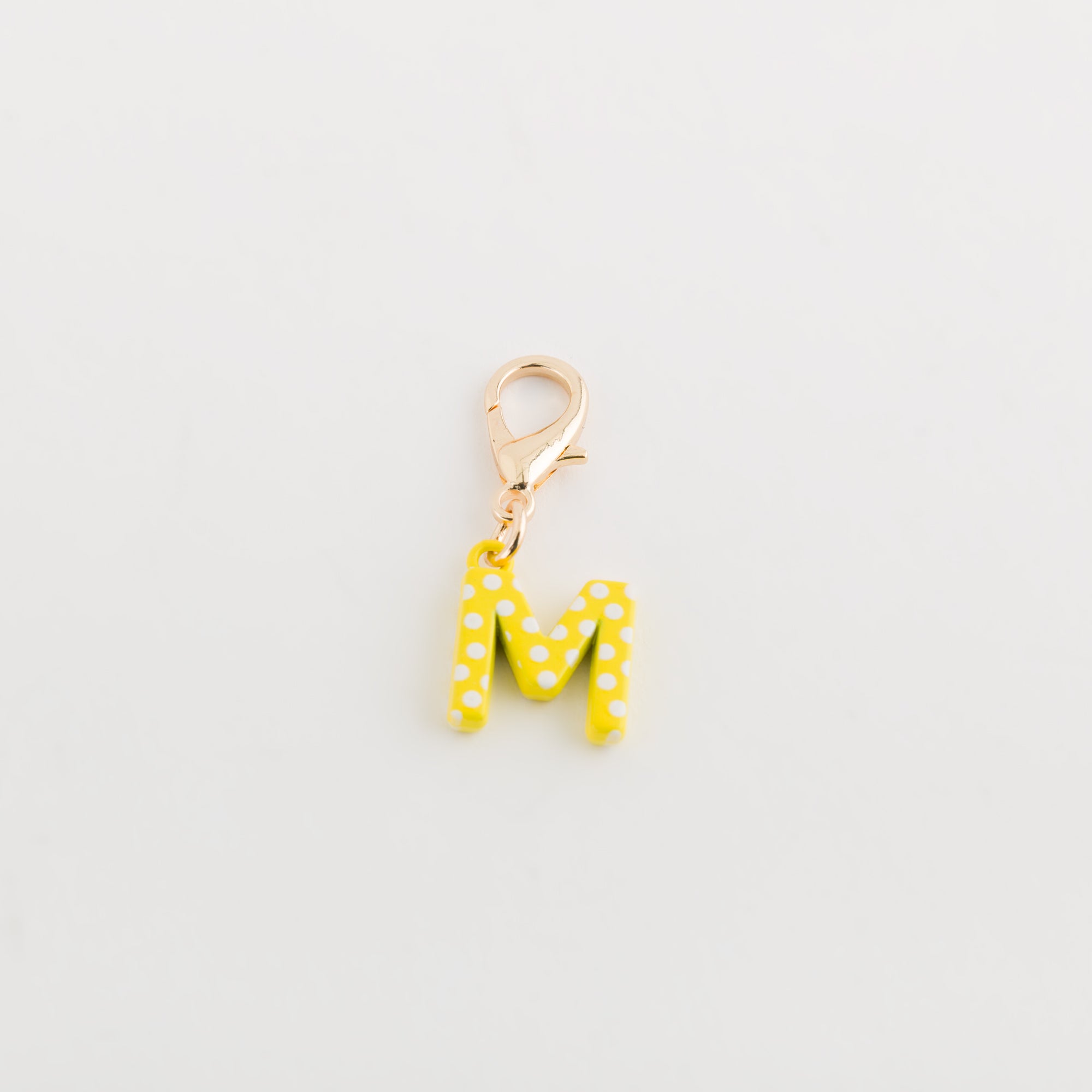 Women's Charm - Poa letters Lemon yellow