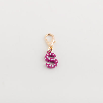 Breloque pour femme - Lettres Poa Fuchsia