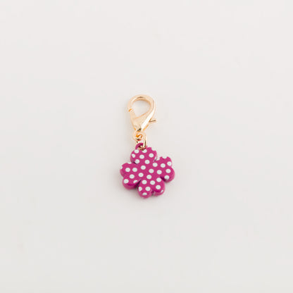 Women's Charm - Poa letters Fuchsia