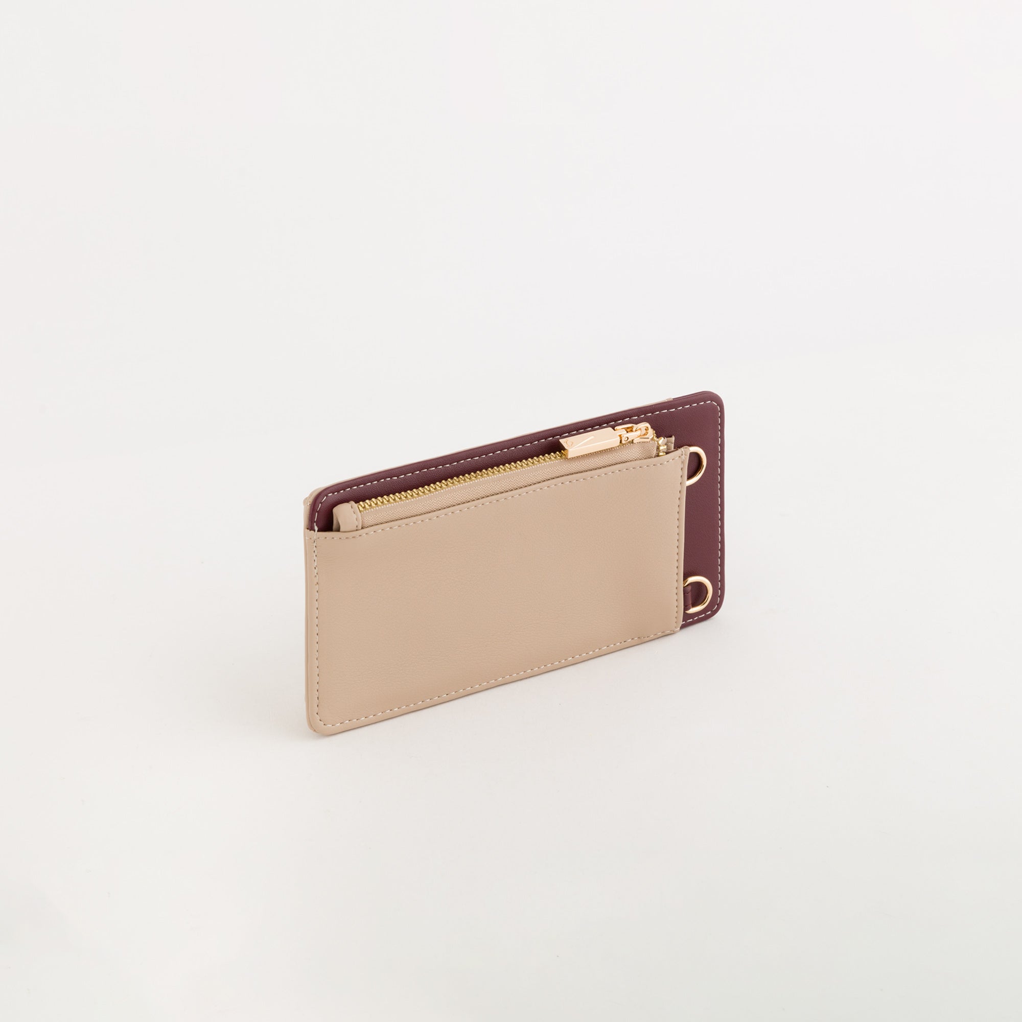 Handyhülle für Damen - Eleonora Wallet Sand/Mehrfarbig
