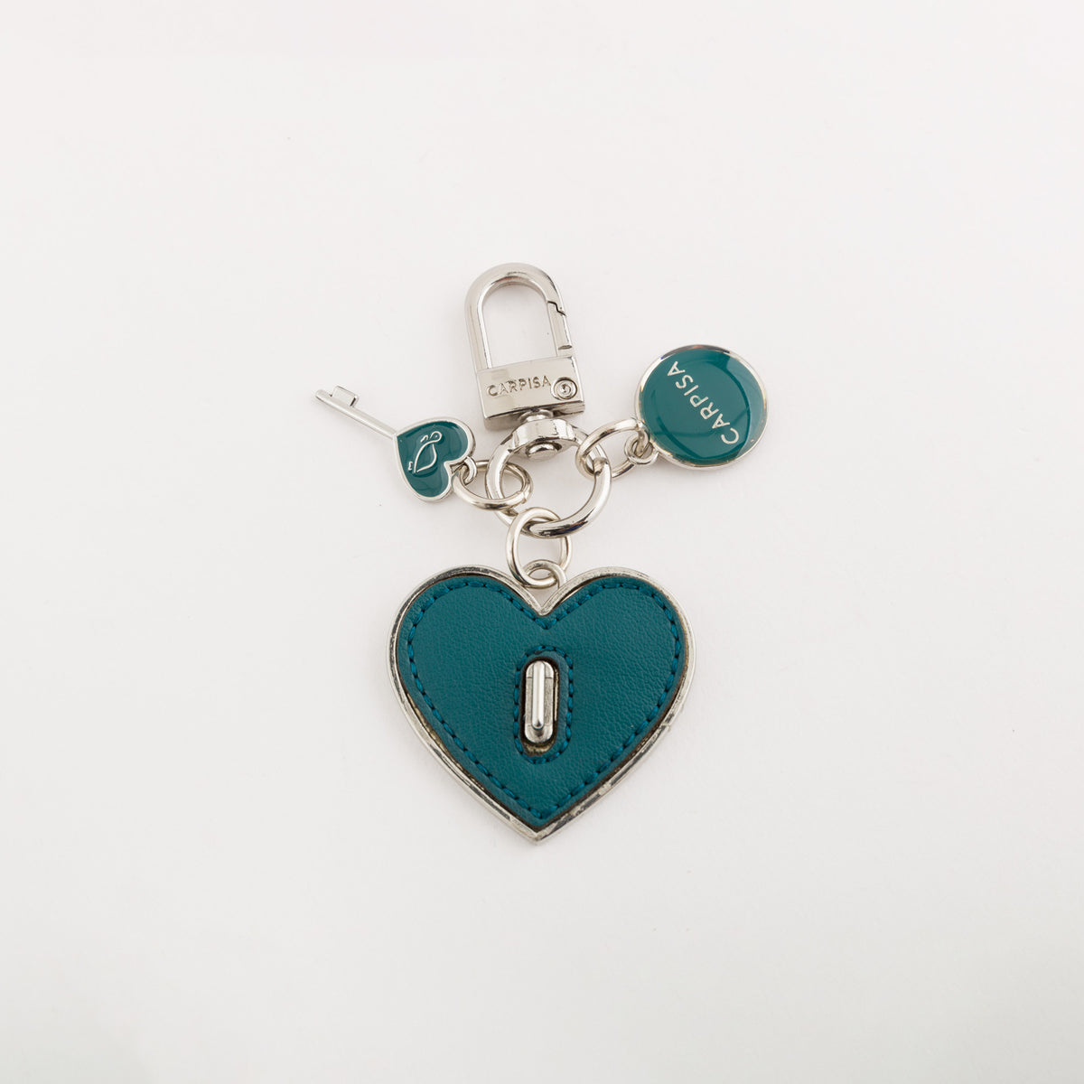 Portachiavi Metallo Donna - Heart lock keychain Ottanio