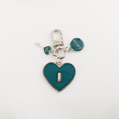 Portachiavi Metallo Donna - Heart lock keychain Ottanio