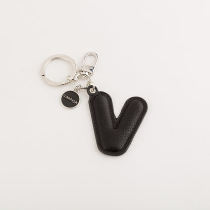 Portachiavi Donna - Bombed letters keych Nero