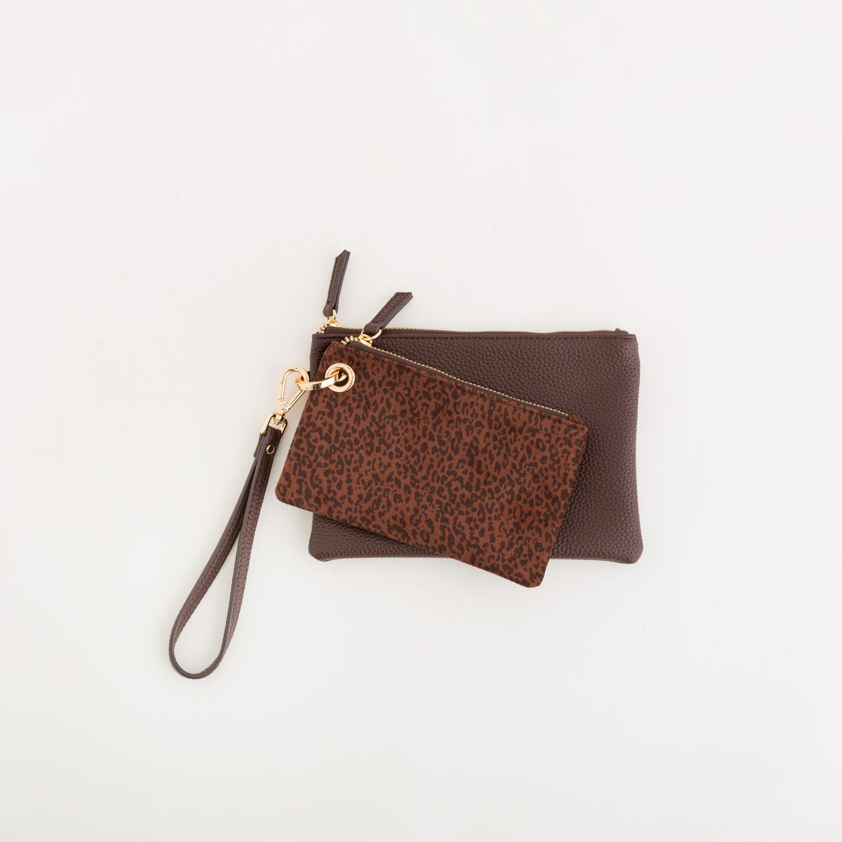 Set pochette - Emily set pochette Cioccolato/multicolore