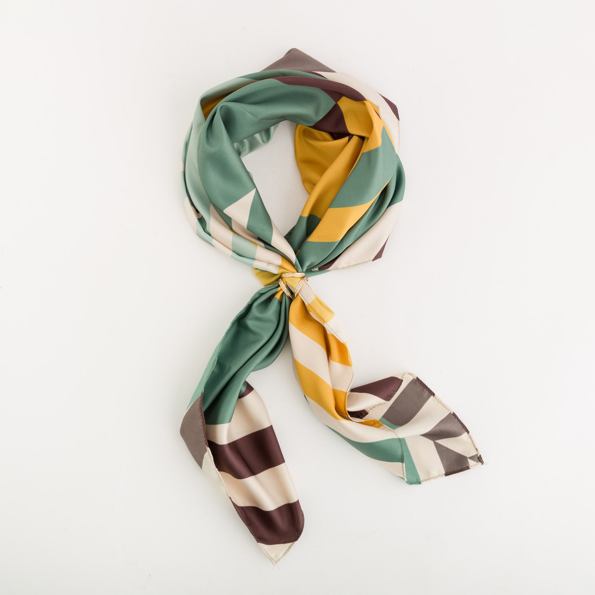 Anello ferma foulard - Foulard accessories Oro Chiaro
