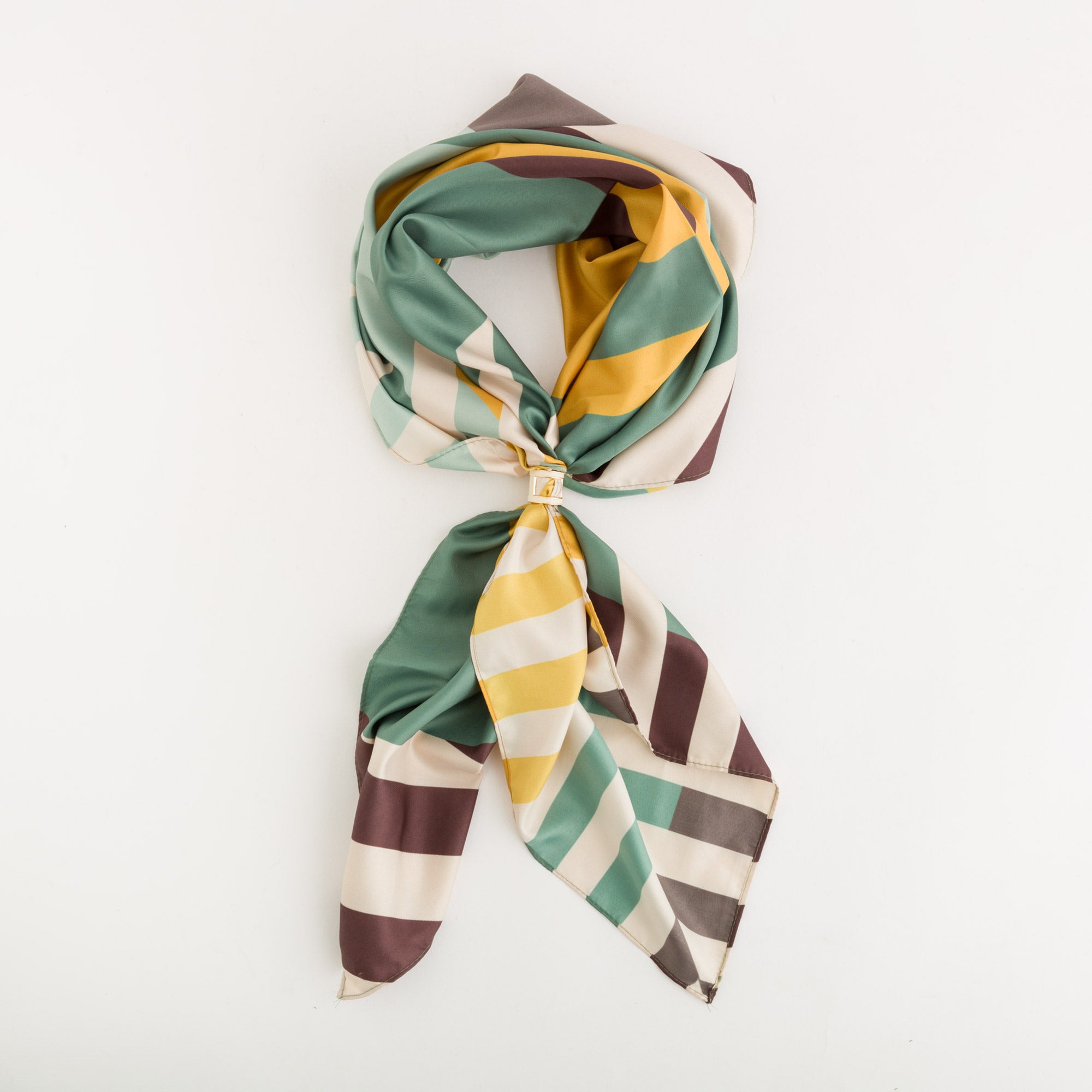 Anello ferma foulard - Foulard accessories Oro Chiaro