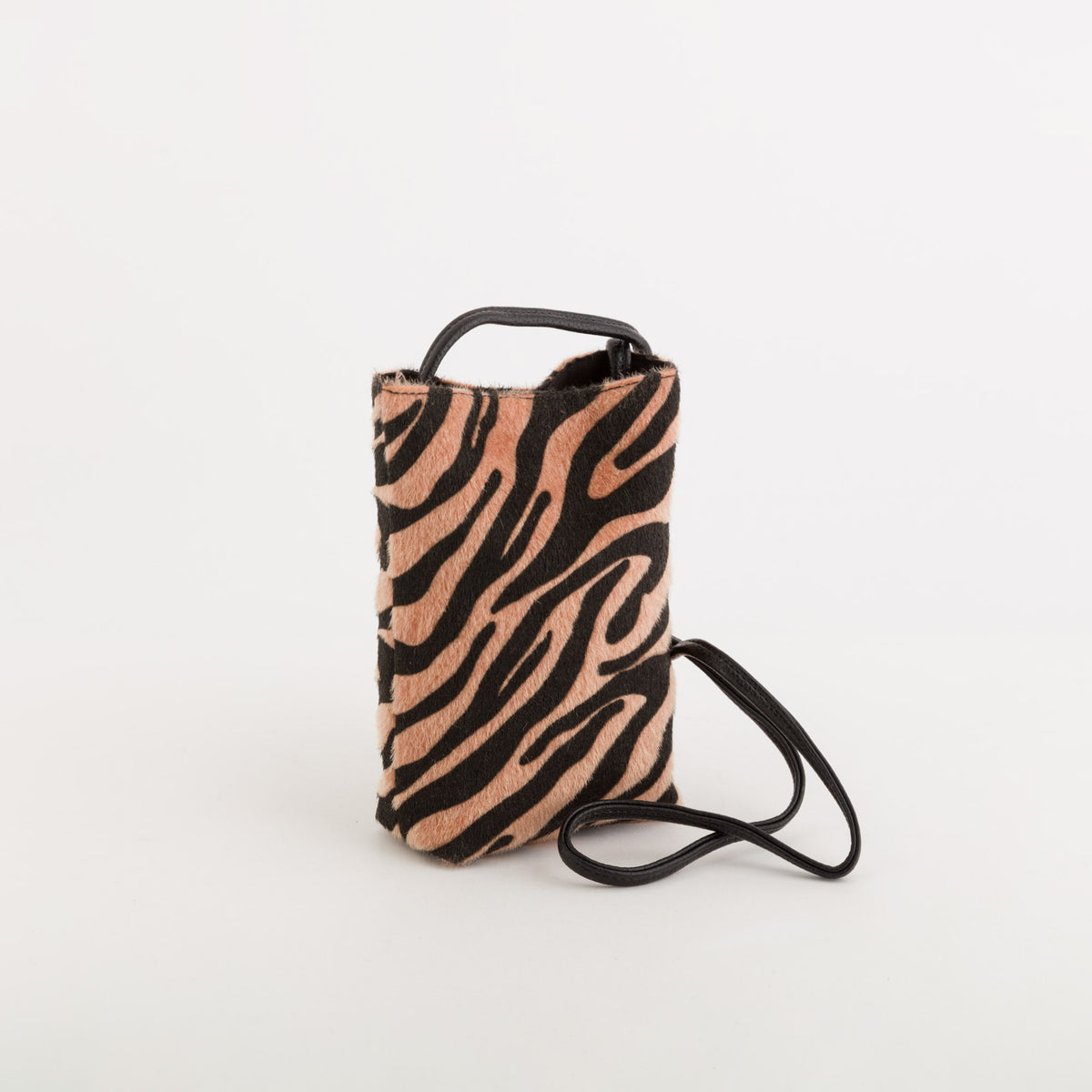 Handyhülle für Damen - Emily Wallet v4 Schwarz/Kamel