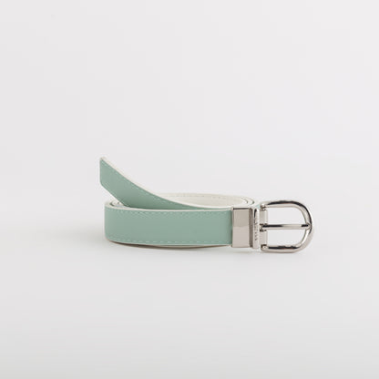 Cintura reversibile - Hanne belts Avorio/Menta