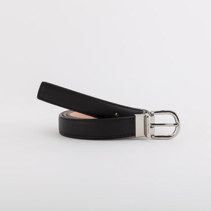 Cintura reversibile - Hanne belts Nero/Cipria