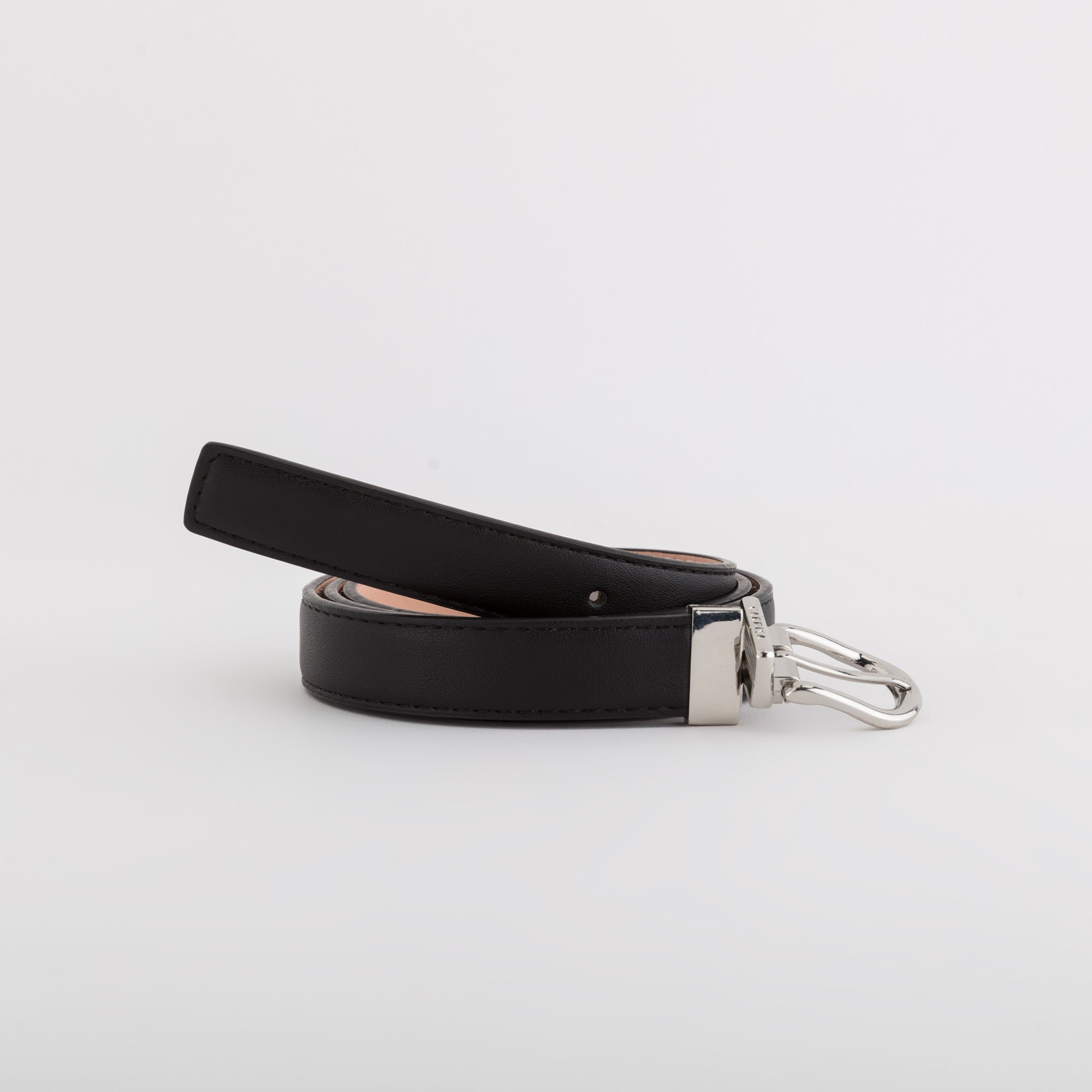 Cintura reversibile - Hanne belts Nero/Cipria